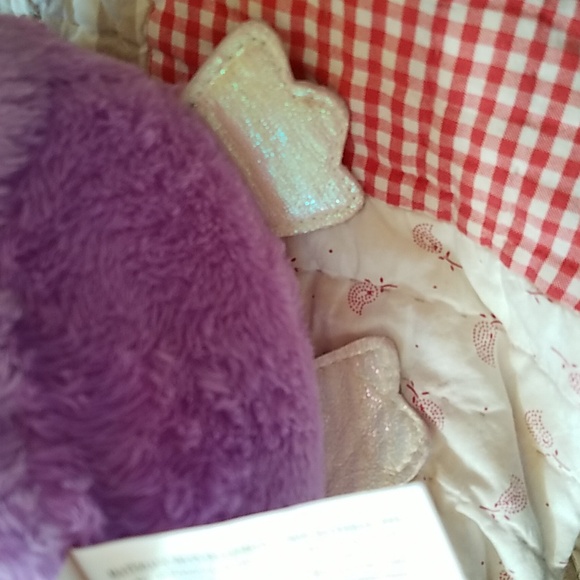 OWLYCORN Purple Plush Toy with Blue Accents - Picture 7 of 8